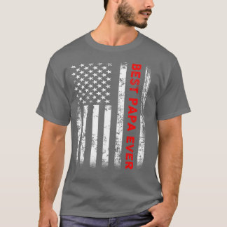 パ最高のパーエバーアメリカ国旗の贈り物 Tシャツ