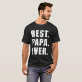パ最高のパーエバーグランパ Tシャツ (正面フル)