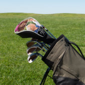 パ最高のパ·エヴァー·ファザーズ·デイ2フォトコラージュ ゴルフヘッドカバー (インサイチュ)