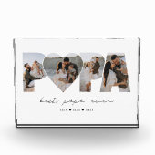 パ最高のパEver 4パパやおじいちゃん用フォトコラージュ フォトブロック (正面)