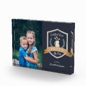 パ最高のピー |ゴルフのおじいちゃん フォトブロック (右)