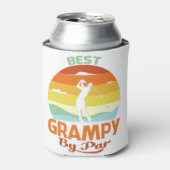 パ最高のー父の日のゴルフシャツギフトによるグラピー 缶クーラー (缶正面)