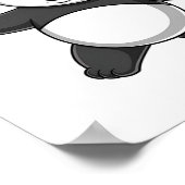 パ知性があるダ遊のバドミントおもしろいン ポスター (角)