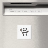 パ知性があるダ遊のバドミントおもしろいン マグネット (インサイチュ (食洗機))