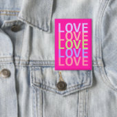 パ祝ステル「LOVE」とのスタイルの愛 缶バッジ (インサイチュ)