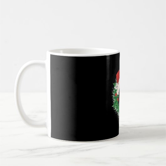 パ素晴らしグのクリスマスシャツ コーヒーマグカップ (左)