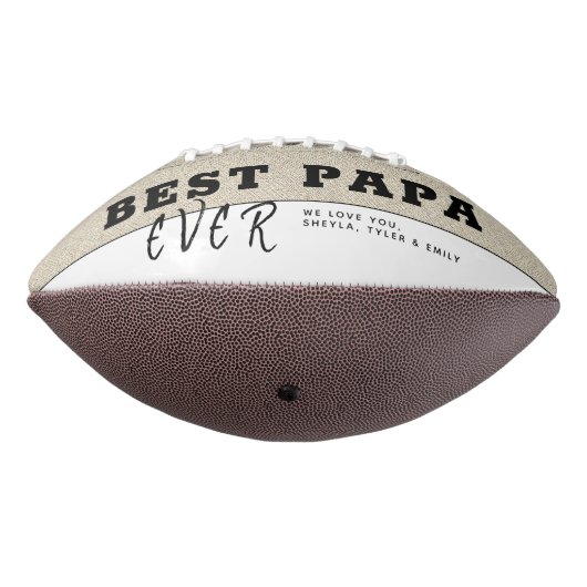 パ素朴パ最高のタイポグラフィ父の日3写真 アメリカンフットボール (回転270)