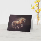 パ絵を描ステルの走馬 カード (黄色い花)