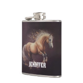 パ絵を描ステルの走馬 フラスク (左)