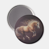 パ絵を描ステルの走馬 マグネット (正面/裏面)