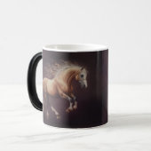 パ絵を描ステルの走馬 モーフィングマグカップ (正面左)