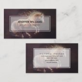 パ絵を描ステルの走馬 名刺 (正面/裏面)