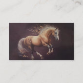 パ絵を描ステルの走馬 名刺 (裏面)