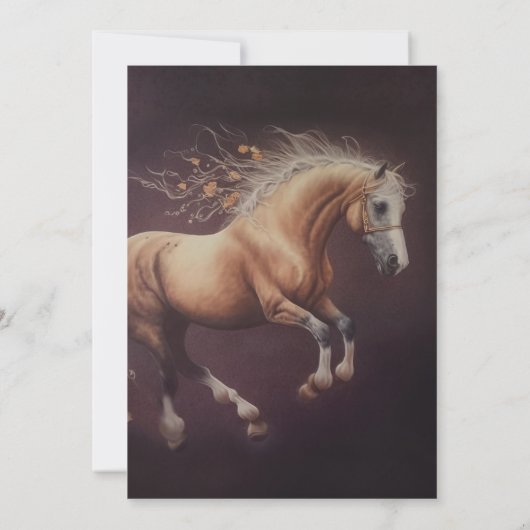 パ絵を描ステルの走馬 招待状 (裏面)