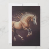 パ絵を描ステルの走馬 招待状 (裏面)