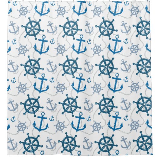 パ航海のターン シャワーカーテン (正面)