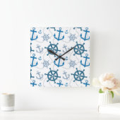 パ航海のターン スクエア壁時計 (ホーム)