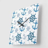 パ航海のターン スクエア壁時計 (傾斜)