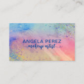 パ芸術的ステル液絵を描（ばちゃばちゃ）跳ねる 名刺 (正面)