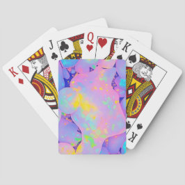 パ鮮やかステルカラフル抽象芸術 トランプ