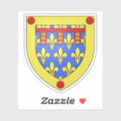 パ・ド・カレー省の紋章 シール (シート)