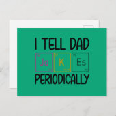 パ Dadジョークを定期的に話します ポストカード (正面/裏面)