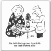 ヒアシントハウスプラントプンマンガ シール (正面)