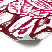 ヒアシントピンク編集 ポスター (角)