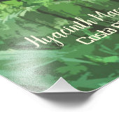 ヒアシントマカオコスタリカデザインポスター フォトプリント            (角)