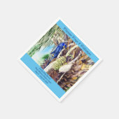 ヒアシントマコーペーパーナプキン スタンダードカクテルナプキン (角)