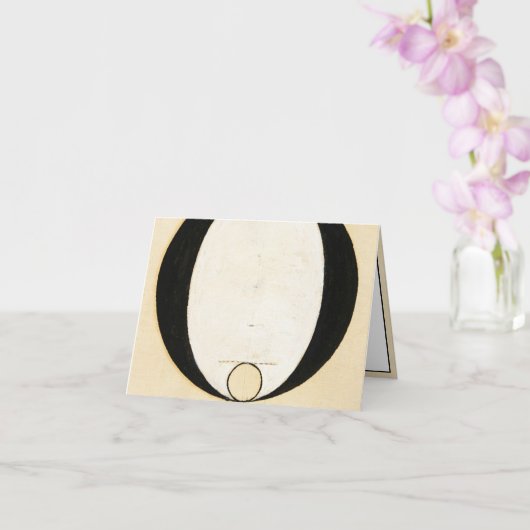 ヒアテネヒルマaf Klint著1920年 カード (蘭)