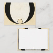 ヒアテネヒルマaf Klint著1920年 ノートカード (正面/裏面)