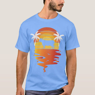 ヒアフォードTシャツ 70年代 ビンテージ レトロ 夕日 牛 レトロ Tシャツ