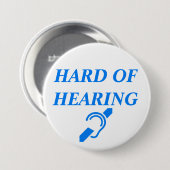 ヒアリングの懸命 缶バッジ (正面&裏面)