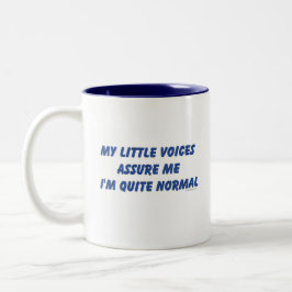 ヒアリングはユーモアを表明します マグカップ