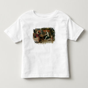 ヒアリング、オルガン奏者の詳細のアレゴリー トドラーTシャツ