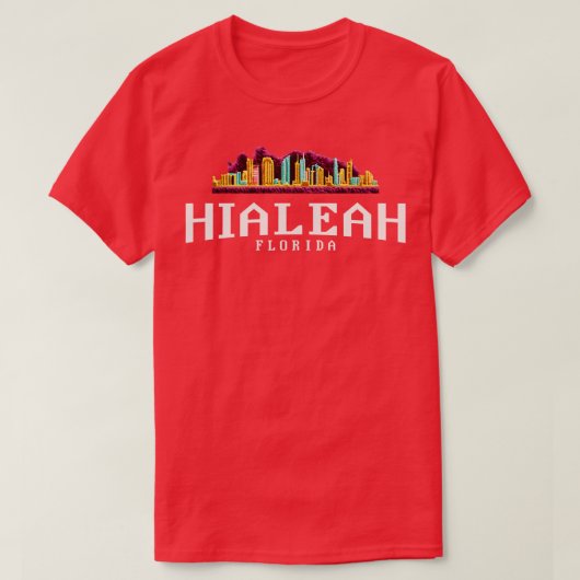 ヒアレアフロリダ Tシャツ (デザイン正面)
