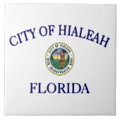 ヒアレア市旗 タイル (正面)