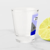 ヒアワサ、俺は帰ってきた ショットグラス (左)