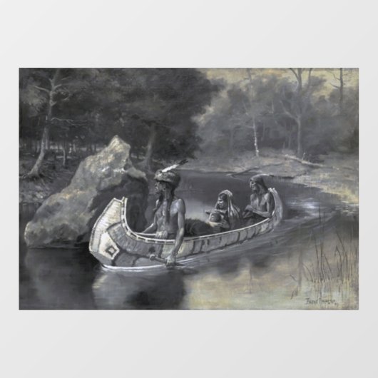 ヒアワタの歌：先住民インディアン戦士&恋人 ウィンドウサイン (シート)