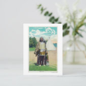 ヒアワタポートレート# 2 ポストカード (スタンド正面)