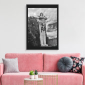 ヒアワタ像 キャンバスプリント (インサイチュ (リビング))