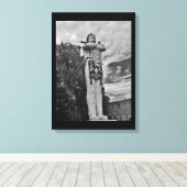 ヒアワタ像 キャンバスプリント (インサイチュ (ウッドフロア))