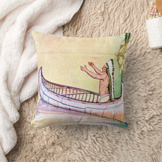 ヒアワタ魔法カヌー クッション (ブランケット)