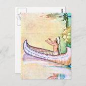 ヒアワタ魔法カヌー ポストカード (正面/裏面)