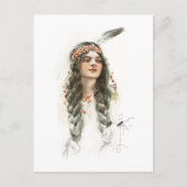 ヒアワタ・ミンネハハのハリソン・フィッシャー歌 ポストカード (正面)