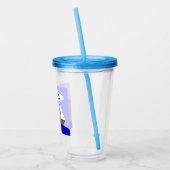 ヒアワタ、私は家にいる アクリルタンブラー (左)