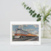 ヒアワタ#2鉄道 ポストカード (スタンド正面)