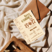 『ヒア・カムズ・ザ・サン』ベイビーシャワーのご招待 招待状