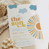 ヒア・カムズ・ザ・サン ベイビーシャワー招待状 招待状